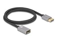 DisplayPort extension cable 8K 60 Hz 1 m