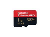 Paměťová karta flash (adaptér microSDXC na SD zahrnuto) - 1 TB - A2 / Video Class V30 / UHS-I U3 / Class10 - microSDXC UHS-I