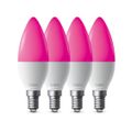 TP-link Tapo L430C(4-pack), SMART LED žárovka E14