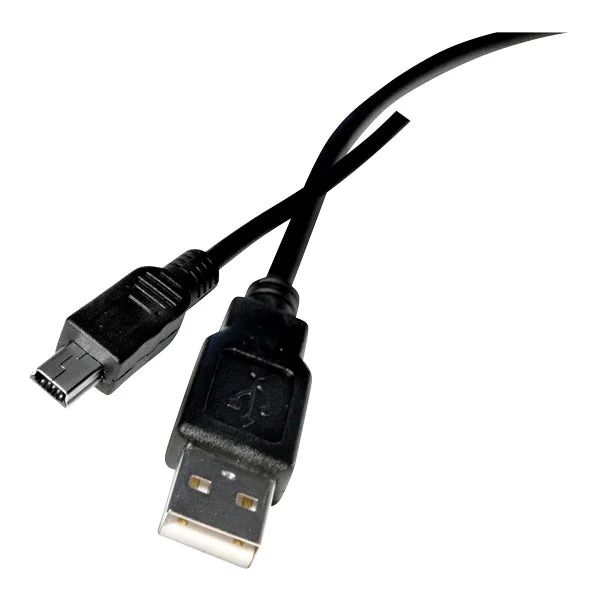 Kabel TIPA USB 2.0 A/Mini USB 1,8 m černý