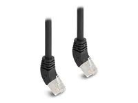 RJ45 Network Cable Cat.6A S/FTP 45° upwa