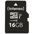 INTENSO Micro SDHC karta 16GB Class10, UHS-1 PRO