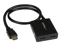 2 Port - 4K 30Hz - Powered - HDMI Audio / Video Splitter - 1 in 2 Out - HDMI 1.4 - Rozdělovač video / audio - 2 x HDMI - desktop - pro P/N: ST121SHD50, SVA5M3NEUA
