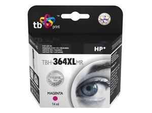Ink. kazeta TB kompat. s HP CB324EE (No.364), TBH-364XLMR, Magenta
