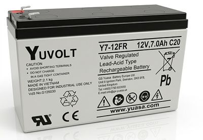 Yuasa YUVOLT Y7-12FR VdS (12V; 7Ah, F1)