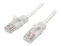 7m White Snagless Cat5e Patch Cable - 45PAT7MWH