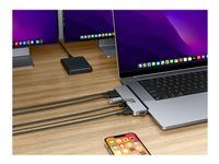 Dokovací stanice - USB-C x 2 - HDMI, USB4 - 1GbE - pro Apple MacBook Air; MacBook Pro