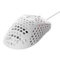 DELTACO GAM-106-W GAMING WM85, Myš, USB, bílá