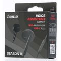 HAMA Season II, Sluchátka do uší USB-C, černá