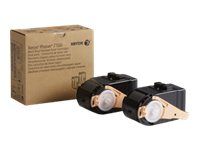 2-balení - černá - originální - kazeta s barvivem - pro Phaser 7100DN, 7100N, 7100V_DN, 7100V_NC