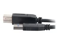 M/M - Kabel USB - USB typ A (M) do USB Type B (M) - USB 3.0 - 3 m - černá