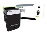 Extra vysoká výtěžnost - černá - originální - kazeta s barvivem - pro Lexmark CS517de, CX517de
