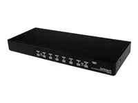 8 Port 1U Rackmount USB PS/2 KVM Switch - SV831DUSBGB