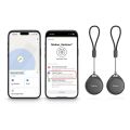 HAMA Bluetooth Lokátor, 2ks, čierny (Apple, Andr)