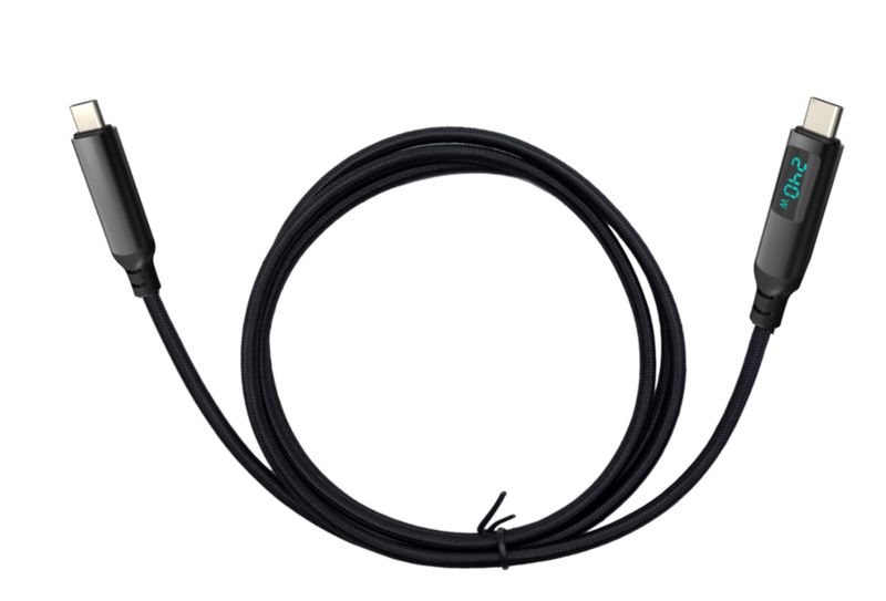 i-tec Thunderbolt 4/USB4 Class Pro Cable 240W s LCD (40Gbps, 150cm)