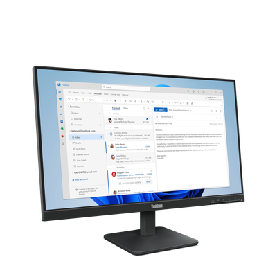 Lenovo ThinkVision/S24e-4e/23,8"/IPS/FHD/100Hz/4ms/Černá/3R
