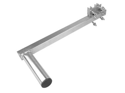 Držák SAT / stožár balkonový univerzální L-50 cm s objímkami