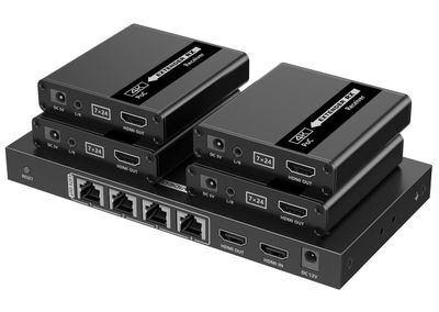 PremiumCord HDMI 1-4 splitt + ext.UHD 4K@30Hz/CATx