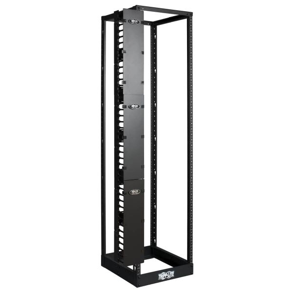 Kabelový manažer vertikální SmartRack 6 (15.24cm), kabelový kanál s výřezy pro kabely a krytem