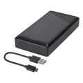 DELTACO PB-C1001, Powerbank 20000mAh, C čierna