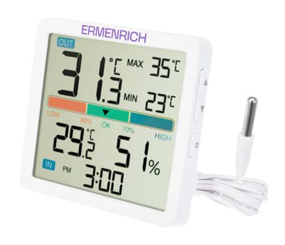 Termohygrometr Ermenrich Report WR10
