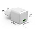 HAMA Super-mini, Rýchlonabíjačka, USB-C PD/QC 20W