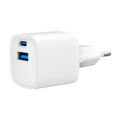 GEMBIRD TA-UC-PDQC20-W-01, Nabíječka, USB/USB-C