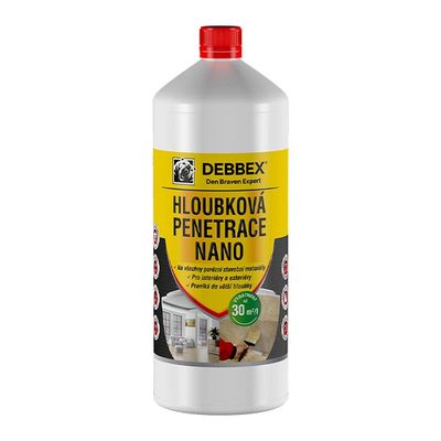 Penetrace hloubková DEN BRAVEN Nano transparentní 1l