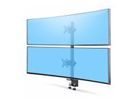 Desk Mount Dual Vertical Monitor - H2MPV-MONITOR-MOUNT