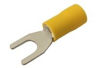 Vidlička 5.3mm, vodič 4.0-6.0mm žlutá