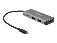 Windows/macOS/Linux - Rozbočovač - 1 x USB-C + 2 x USB 3.1 + 1 x 10/100/1000 - desktop - pro P/N: PEXUSB321C
