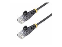15m Black Slim CAT6 Ethernet Cable - N6PAT15MBKS