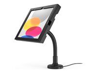 Compulocks iPad 10th-11th (A16) Gen Swell Enclosure Flex Arm Mount White - Stojan - pro tablet - prodloužené pouzdro - bílá - velikost obrazovky: 10.9" - možná montáž na povrch - pro Apple 10.9-inch iPad Wi-Fi, Wi-Fi + Cellular