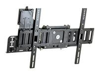 Montážní sada (svorka na zeď, montážní úchyty, deska pro rychlé uvolnění VESA) - pro LCD display / CPU - černá - velikost obrazovky: od 32"