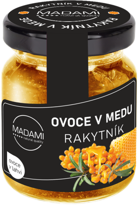 Rakytník v medu 68 g: ovoce v medu