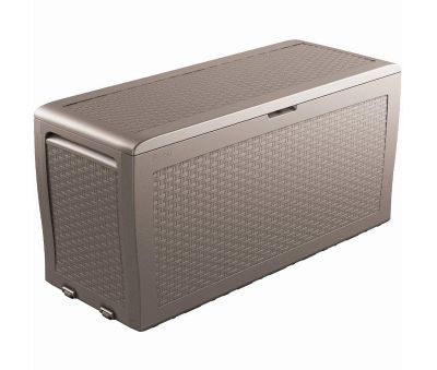 Box zahradní KETER Samoa Rattan Box 270l Cappuccino