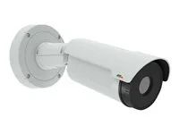 Termální síťová kamera - venkovní - odolná vůči povětrnostním vlivům - barevný - 768 x 576 - pevné ohnisko - audio - LAN 10/100 - MJPEG, H.264, MPEG-4 AVC - DC 8 - 28 V / AC 20 - 24 V / PoE