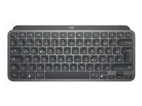 Klávesnice - podsvícená - bezdrátový - Bluetooth LE - QWERTY - španělština - Evropa - grafit
