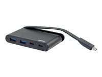 USB A x 2, USB C and Power Delivery - Rozbočovač - 2 x SuperSpeed USB 3.0 + 2 x USB-C - desktop