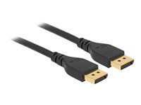 Kabel DisplayPort - DisplayPort (M) do DisplayPort (M) - DisplayPort 1.4 - 2 m - podpora 8K - černá