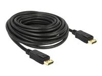 Kabel obrazovky - DisplayPort (M) do DisplayPort (M) - DisplayPort 1.2 - 10 m - černá