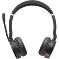 JABRA Evolve 75, Sluchátka, Duo, USB-BT, MS + stojánek