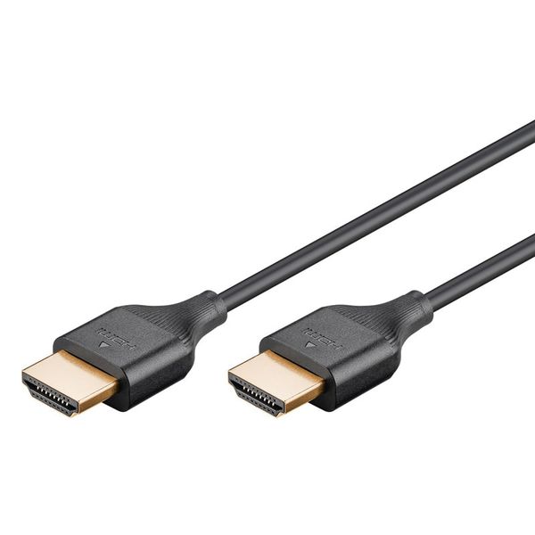 Kabel GOOBAY 75293 HDMI Slim High Speed s Ethernetem 2.0 4K 1m