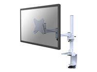 Montážní sada - plný pohyb - pro Displej LCD - bílá - velikost obrazovky: 10"-30" - upevnění svorkou, průchodka, upevnitelné na stůl