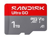 SanDisk Ultra GO - Pametová karta flash - 1 TB - A1 / UHS-I U1 / Class10 - microSDXC UHS-I