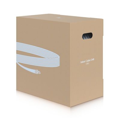Ubiquiti UACC-Cable-C6A-CMR, UniFi vnitřní kabel Cat6A CMR, 305m
