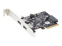 USB 3.1/3.2 Gen 2 Type-A PCI Express 3.0 x2 Host Controller Expansion Card - Windows/Linux - USB adaptér - PCIe 3.0 x4 nízký profil - USB-C 3.1 Gen 2 x 2 - kompatibilní s TAA