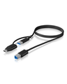 RAIDSONIC Propojovací kabel z USB 3.2 Type-C + A