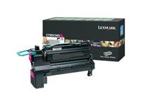 Extra vysoká výtěžnost - purpurová - originální - kazeta s barvivem LCCP, LRP - pro Lexmark C792, X792