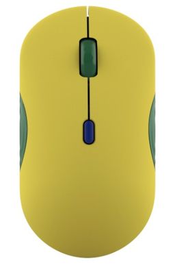 Lenovo 350 Fan edition - Brazílie/Kancelářská/Optická/1 600 DPI/Bezdrátové Bluetooth/Žlutá